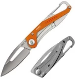 Buck Knives Apex Knife, Orange Handle Pocket Clip