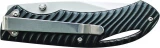 Schrade Liner Lock Folding Knife w/ Drop Point Blade & Grey Aluminum H