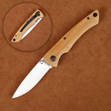 Stone River Folding Knife W/Olivewood Handle
