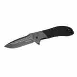 Kershaw Knives Scrambler, Black G-10/Stainless Handle, Blackwash Plain