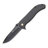 PUMA Knives Bobcat 3516 SGB, Black Aluminum, Black Plain