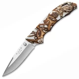 Buck Knives BantamSingle Blade Pocket Knife, White Head Hunterz Handle