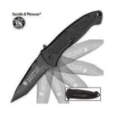 Smith & Wesson Special Ops. 40% Serrated Small Single Blade Pocket Kni