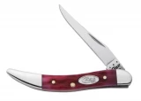 Case Cutlery Magenta Bone Small Texas Toothpick