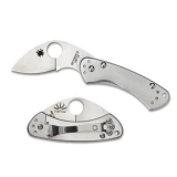 Spyderco Balance, Stainless Steel Handle, Plain