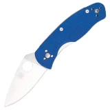 Spyderco Persistence Blue G-10 Plain Edge Limited Folder