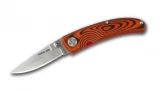 Knives of Alaska Model 400 Orange/Black Micarta