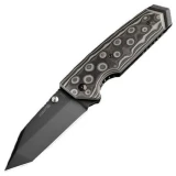 Hogue EX-02, 4 in. Tactical, Stud, Tanto, G10,  Black Gray