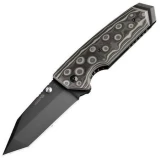 Hogue EX-02, 3.5 in. Tactical, Stud, Tanto, G10,  Black Gray