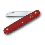 Victorinox 4'' Straight Blade, Red Floral Knife