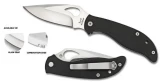 Spyderco Raven Knife with G-10 Handle, ComboEdge