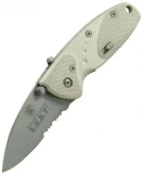 Smith & Wesson Silver MAGIC Assisted Opening Medium Serrated Blade