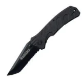 Smith & Wesson Extreme Ops Knife with Black G10 Handle and Black Combo