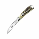 Queen Cutlery S&M Morning Ash Swayback Clasp Knife