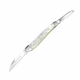 Queen Cutlery Wharncliff 2 Blade Pearl Pocket Knife