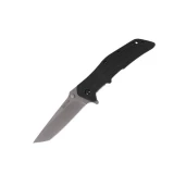 Kershaw Knives RJII Plain Edge Tanto Pocket Knife with Black G-10 Hand