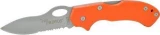 Schrade Primos ComboEdge Pocket Knife with Orange G-10 Handle