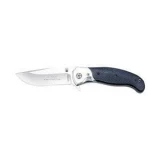 Meyerco Darrel Ralph EDC Knife with Carbon Fiber Handle and Stainless Steel Bolster