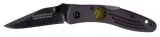 Smith & Wesson CH008B S&W CH Black Plain Blade Pocket Knife
