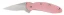 Kershaw Knives Ken Onion Pink Chive Single Blade Pocket Knife