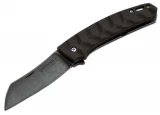 Boker Haddock DLC Pocket Knife with Matte Black Finish Blade
