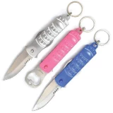 Fury Sporting Cutlery Fresh Tempo Knife & Bottle Opener, Pink