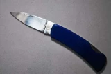 JB Outman Blue Gentleman's Pocket Knife Razor Edge