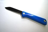 EKA Swede 38 Light Blue Handle Black Blade