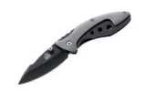 PUMA Knives One-Hand Black 806 Linerlock w/ Clip