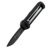 Smith & Wesson S&W HRT OTF 40% Serrated Drop Point Pocket Knife