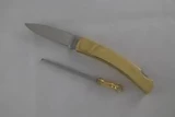 Sheffield Knives G. Ibberson Brass Lock Knife Set Box