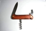 EKA Swede 90 Bubinga Wood Handle Stainless Steel Blade Pocket knife