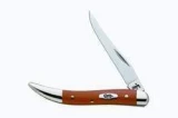 Case Cutlery Sm Single Blade TX Toothpick Orange G-10 Pocket Knife