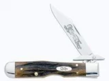 Case Cutlery Cheetah Cub Pocket Knife Stag Handles