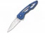Buck Knives Rush Midnight Blue Serrated Edge Single Blade Pocket Knife