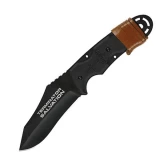 Master Cutlery Single Blade Terminator Salvation, Black G-10 Handle, B