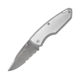 Winchester Single Blade Stainless Steel Handle, ComboEdge Pocket Knife