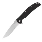 Kershaw Knives Chill Black G-10 Handle, ComboEdge,Single Blade, Foldin