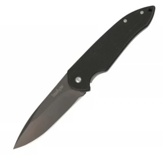 Kershaw Knives Scamp, Black G-10 Handle, Black Blade, Plain Edge Pocke