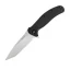 Kershaw Knives Zing, Black Polymide Handle, Tanto Blade, Plain Edge Po