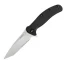 Kershaw Knives Zing, Black Polymide Handle, Tanto Blade, ComboEdge Poc