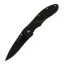 Kershaw Knives Barrage, Black Blade, Plain Edge Pocket Knife