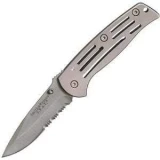 Smith & Wesson Baby Frame Lock Knife with Partially Serrated Blade