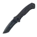 Smith & Wesson Extreme Ops, Black G10 Handle, Black Blade, Plain Edge