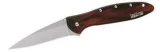 Kershaw Knives Leek Smoked Anodized Red/Black Pocket Knife