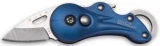 Buck Knives Transport Metallic Blue Keychain Pocket Knife