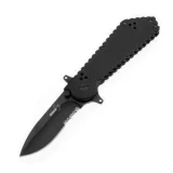 Boker Plus Armed Forces Folder I Knife with G-10 Handle and Black Spea