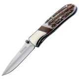 Magnum by Boker Exquisite Liner Lock Knife with Stag Handle