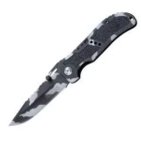 Boker USA Tactical Camo Knife with Camo Handle and Blade, Plain