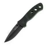 Boker USA MX Knife with G-10 Handle and Black Plain Edge Blade
